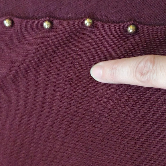 WHBM STUD DETAIL MINI DRESS OR TUNIC - Picture 9 of 10